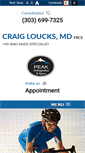 Mobile Screenshot of craigloucksmd.com